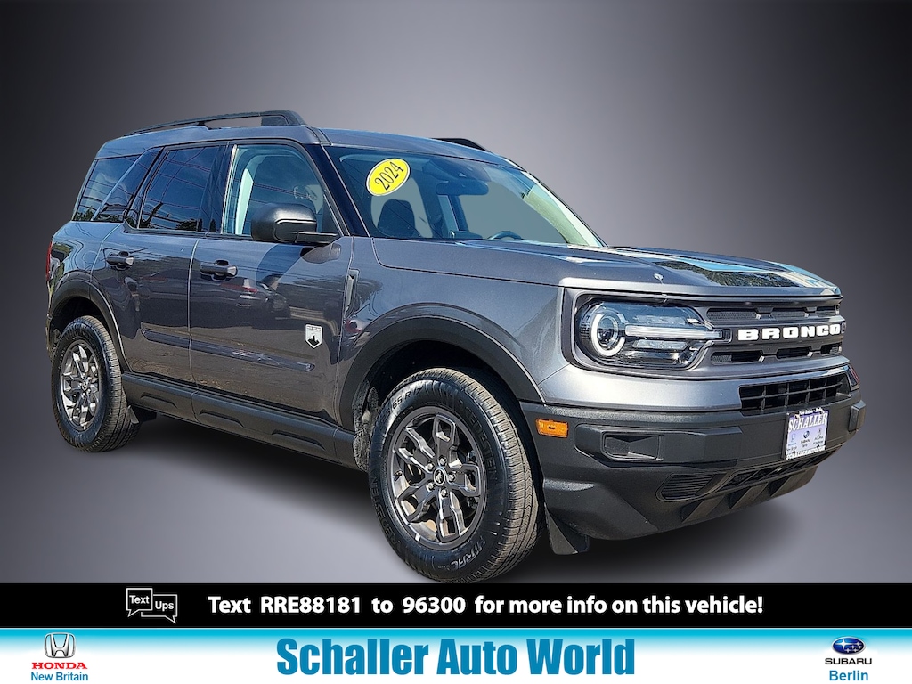 Used 2024 Ford Bronco Sport Big Bend SUV