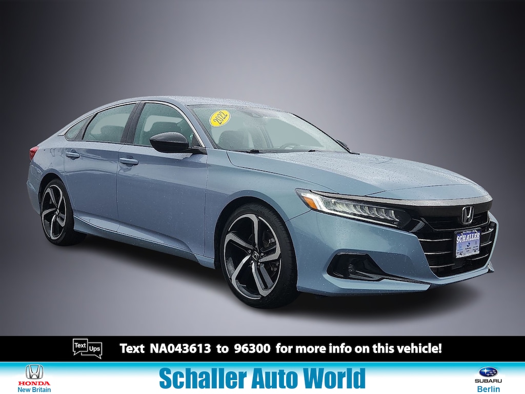 Used 2022 Honda Accord Sport SE 1.5T Sedan