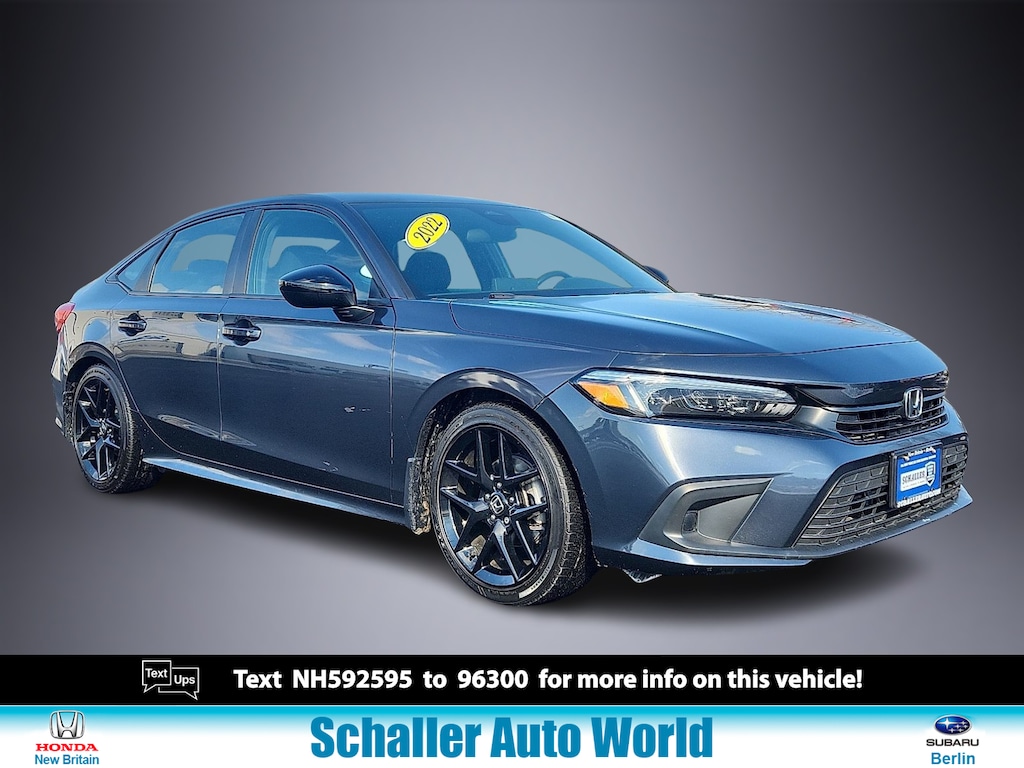 Used 2022 Honda Civic Sedan Sport Sedan