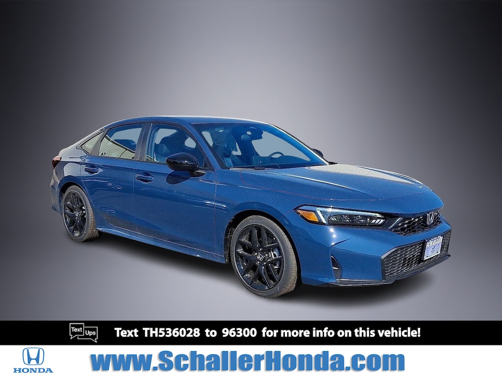 New 2026 Honda Civic Sport Sedan