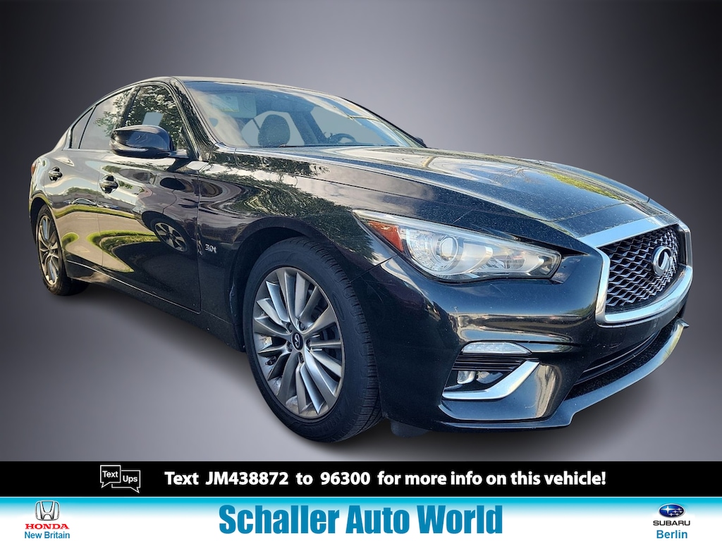 Used 2018 INFINITI Q50 3.0t Luxe Sedan