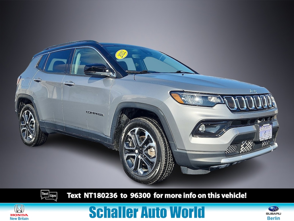 Used 2022 Jeep Compass Limited 4x4 Sport Utility