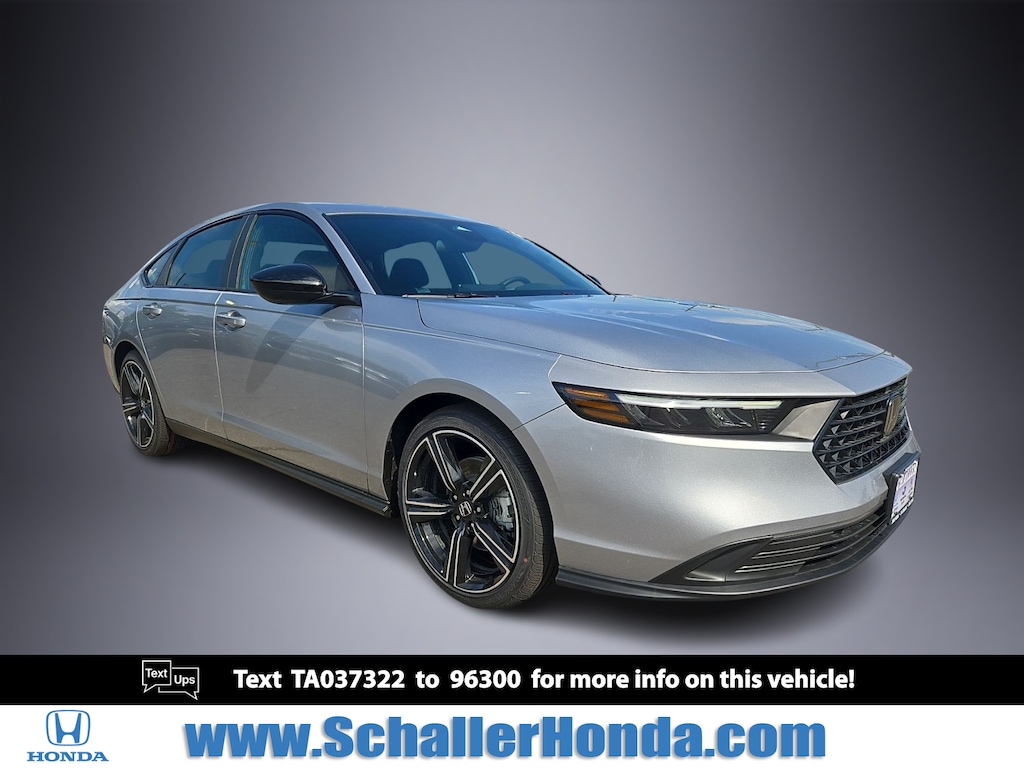 New 2026 Honda Accord Hybrid Sport Sedan
