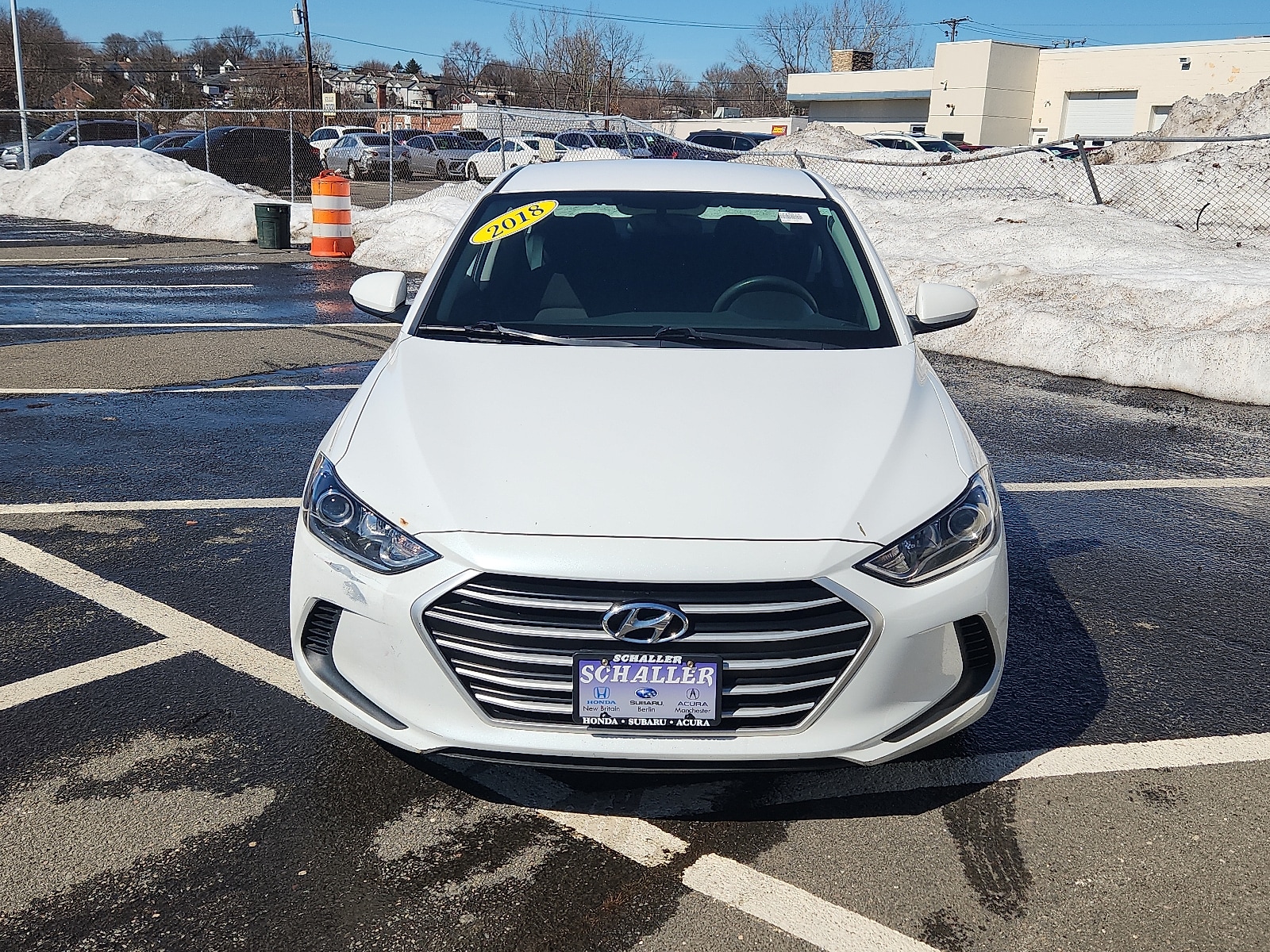 Used 2018 Hyundai Elantra SE with VIN 5NPD74LF7JH307500 for sale in New Britain, CT