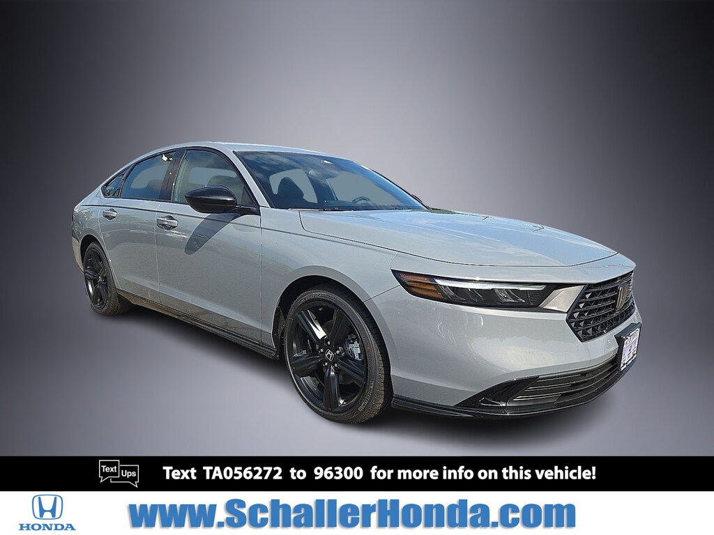 New 2026 Honda Accord Hybrid Sport-L Sedan