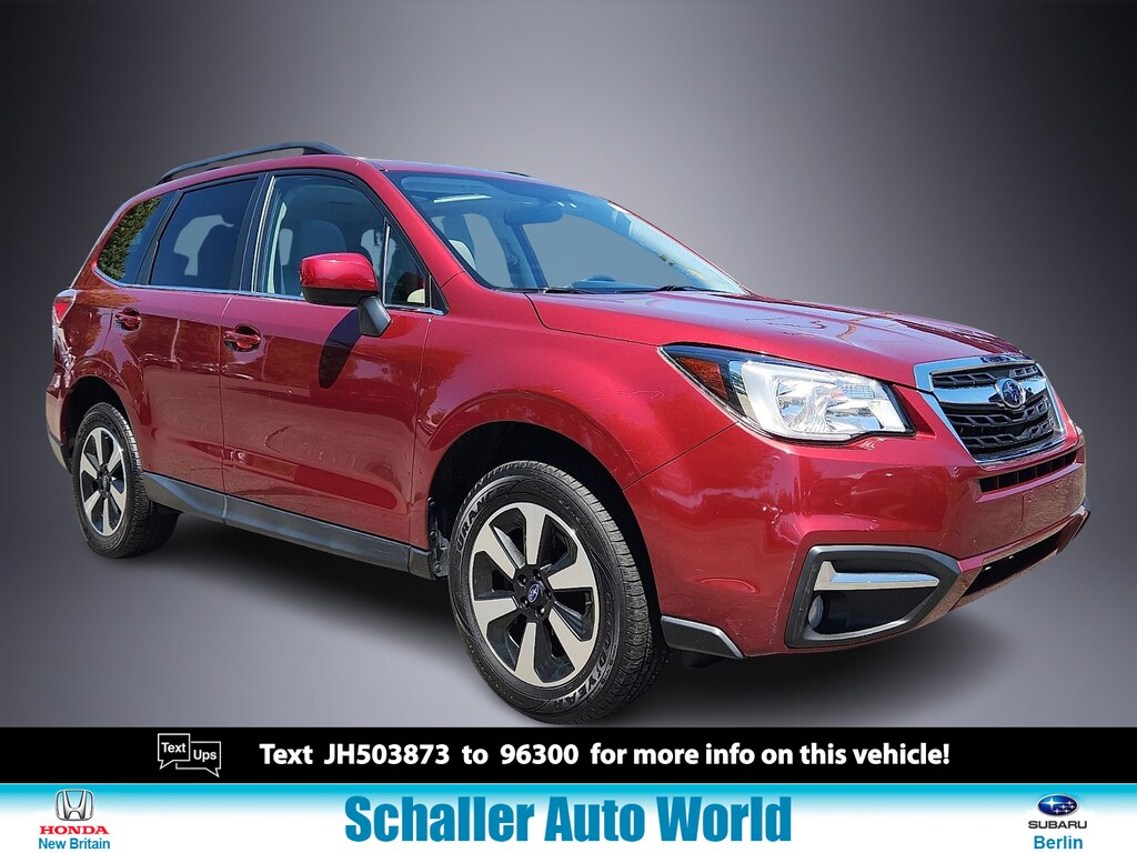 Used 2018 Subaru Forester 2.5i Limited Sport Utility