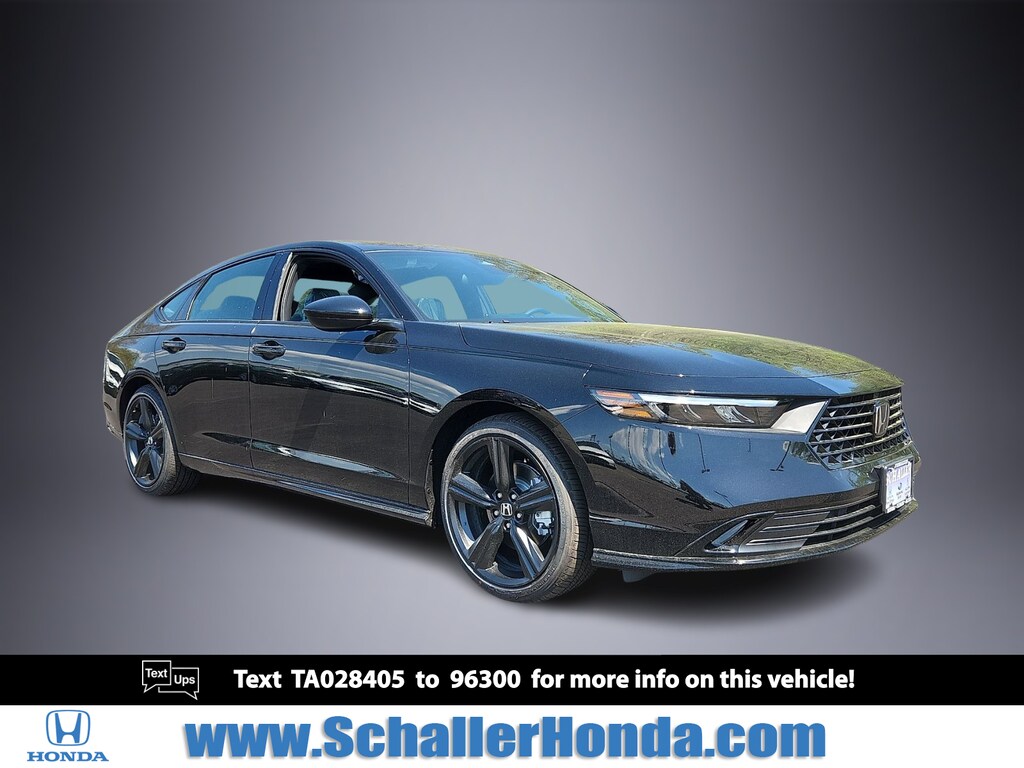 New 2026 Honda Accord Hybrid Sport-L Sedan
