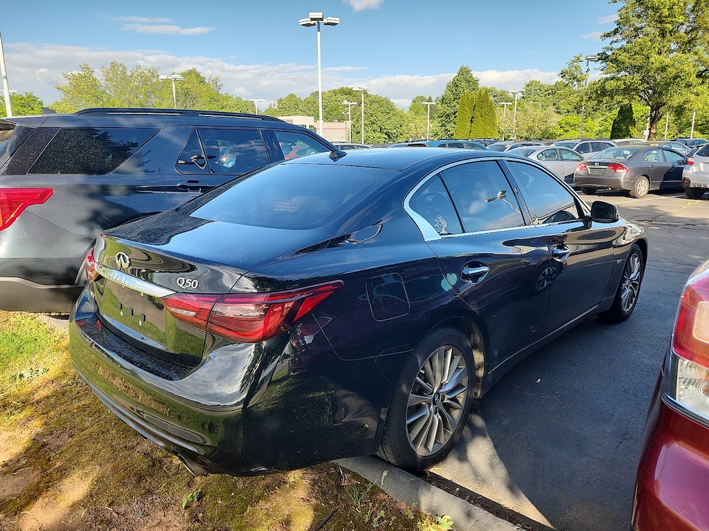 Used 2018 INFINITI Q50 3.0t Luxe Sedan