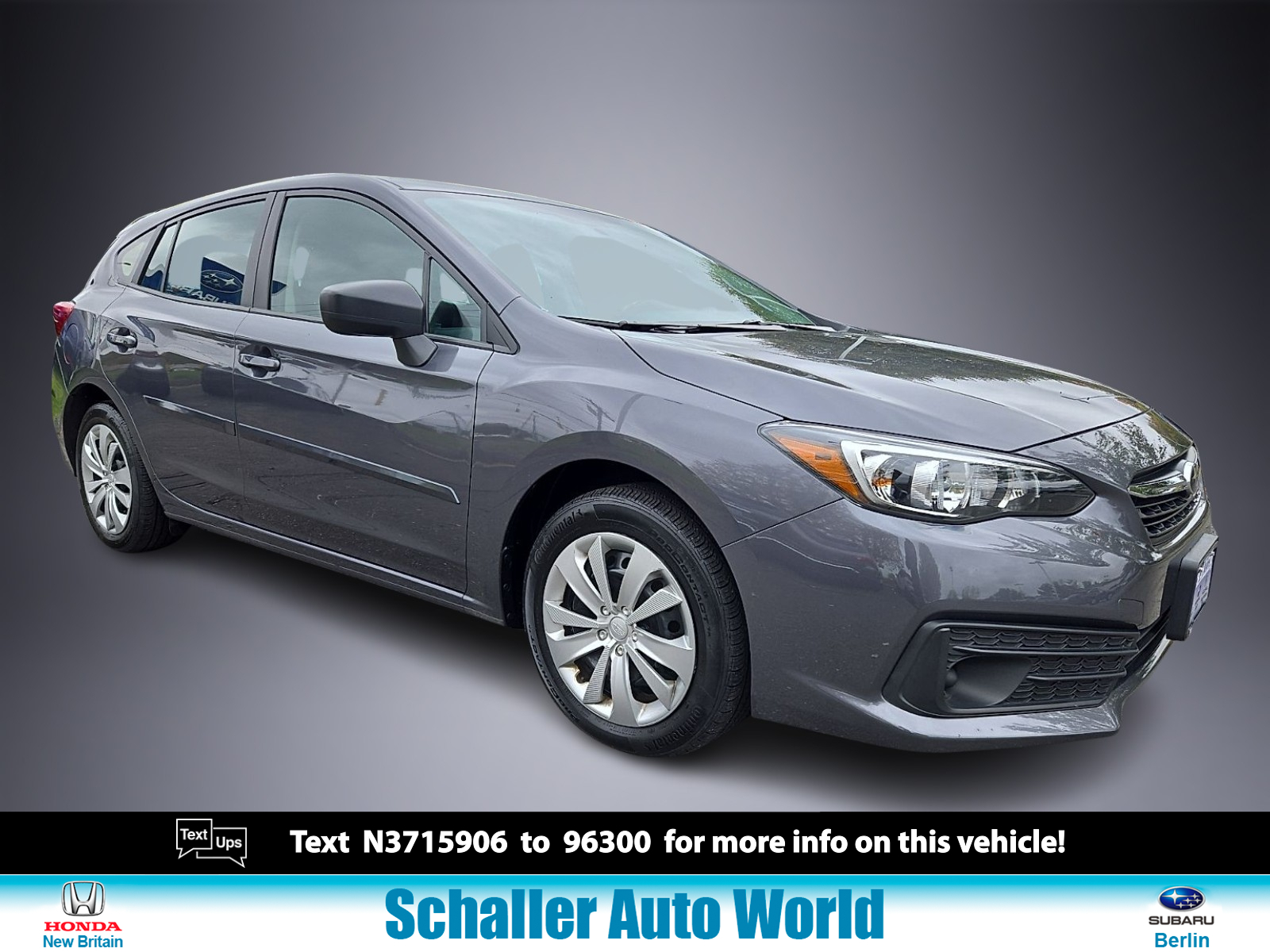 Used 2022 Subaru Impreza Base 5-Door Hatchback