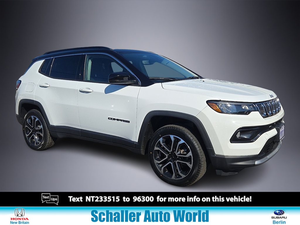 Used 2022 Jeep Compass Limited 4x4 Sport Utility