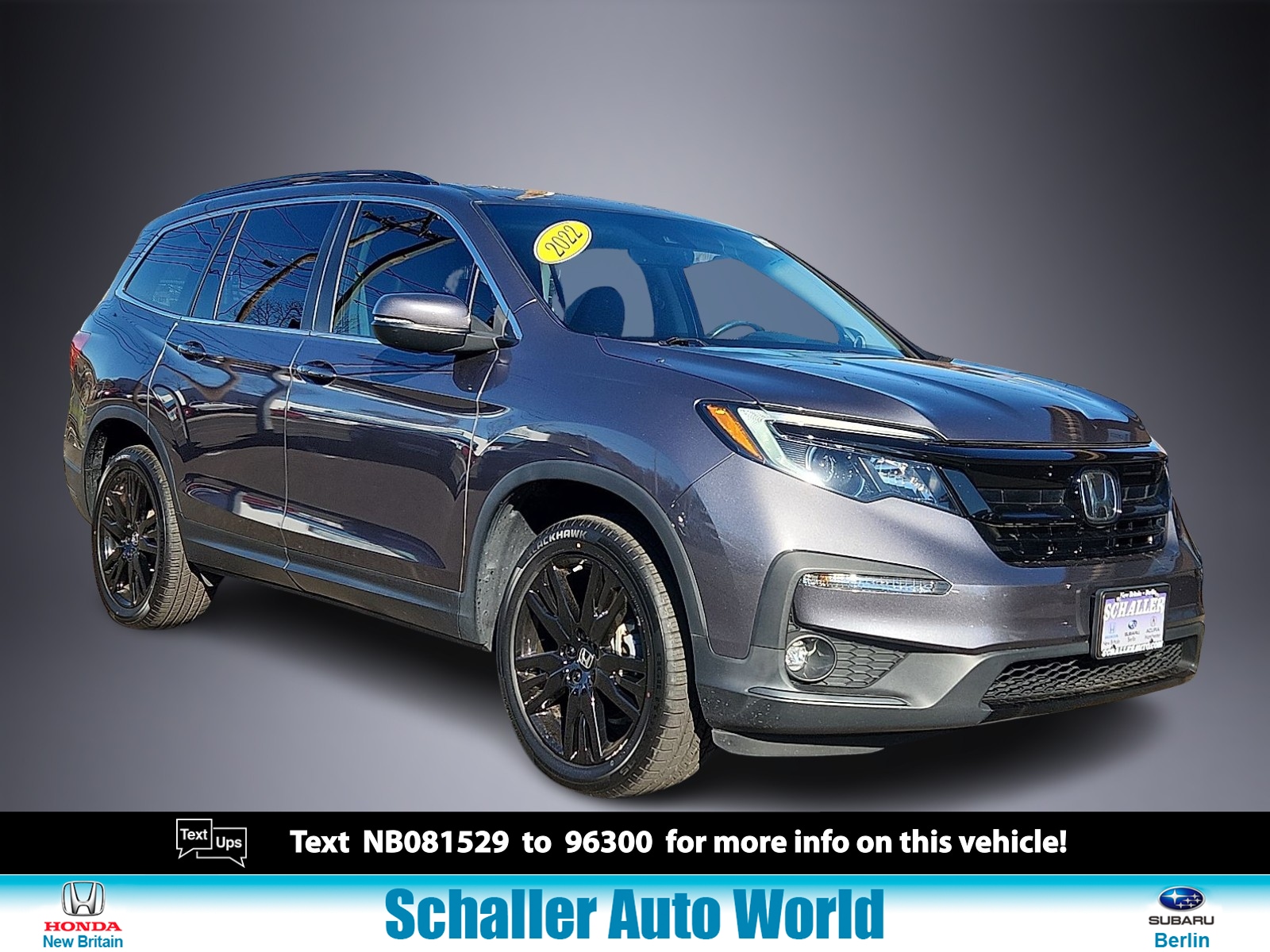 2022 Honda Pilot SE's photo