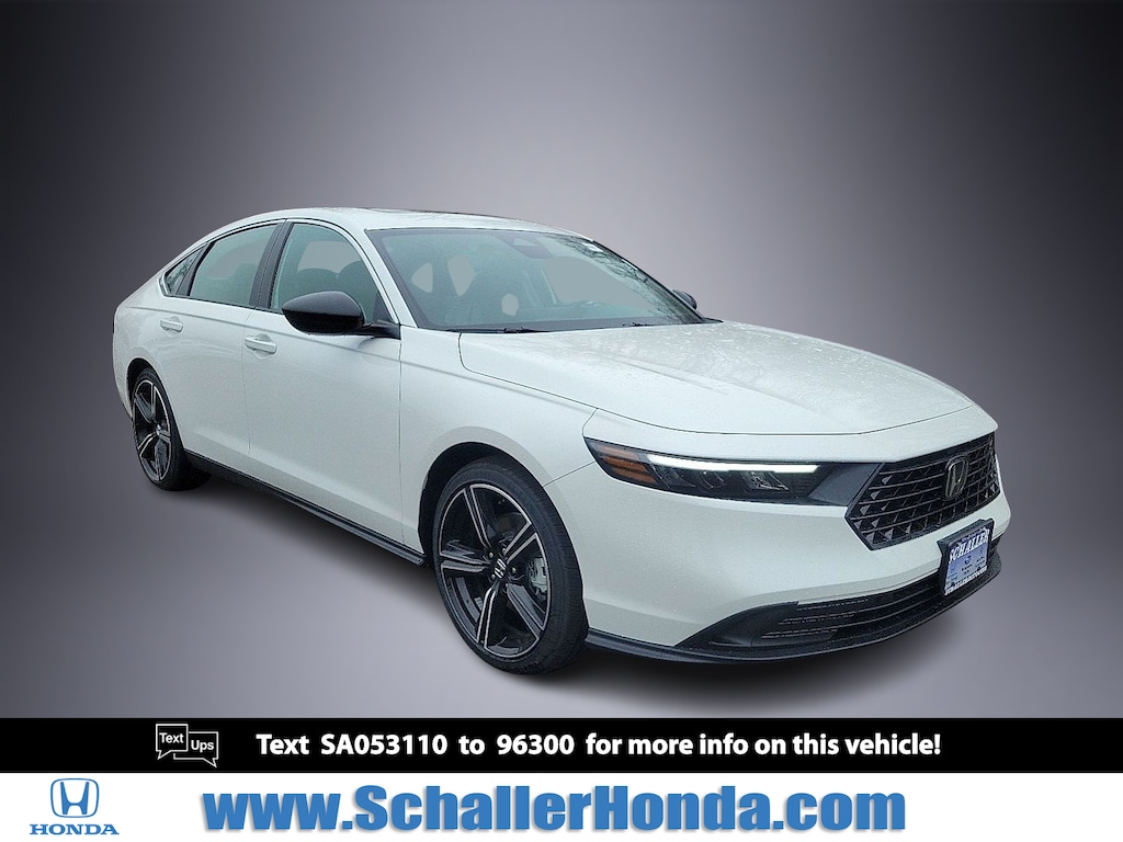 New 2025 Honda Accord Hybrid Sport Sedan