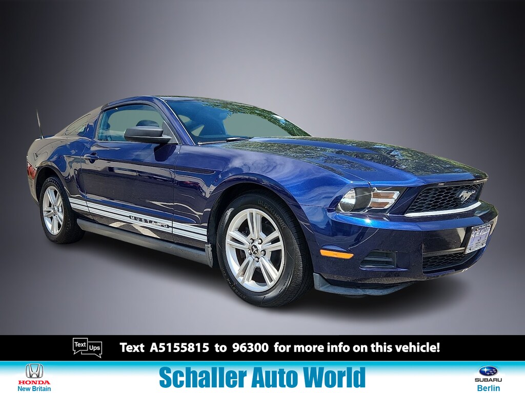 Used 2010 Ford Mustang V6 Coupe
