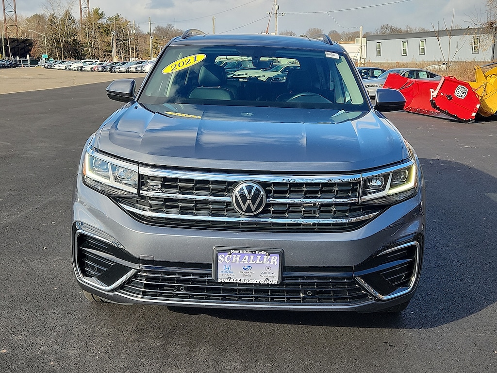 Used 2021 Volkswagen Atlas 3.6L V6 SE w/Technology R-Line Sport Utility