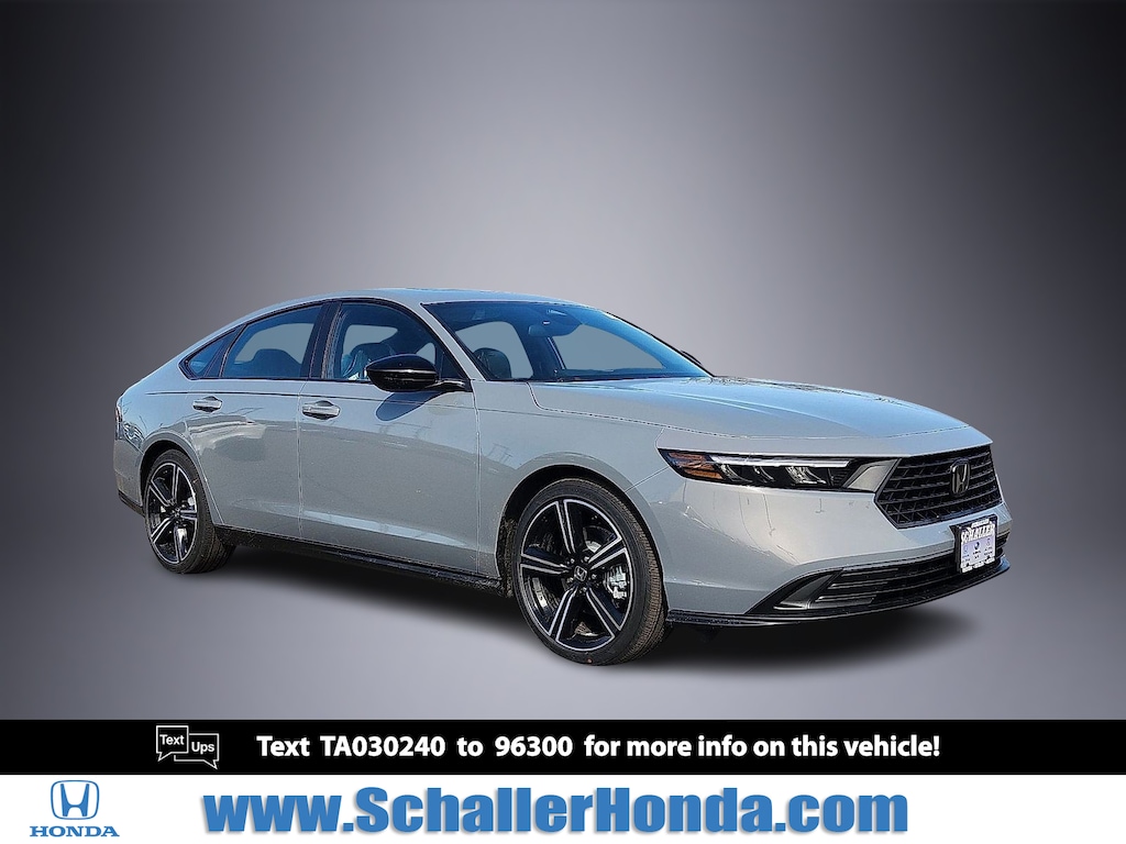 New 2026 Honda Accord Hybrid Sport Sedan