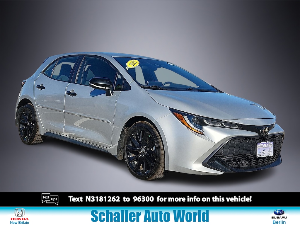 Used 2022 Toyota Corolla Hatchback SE Nightshade Hatchback