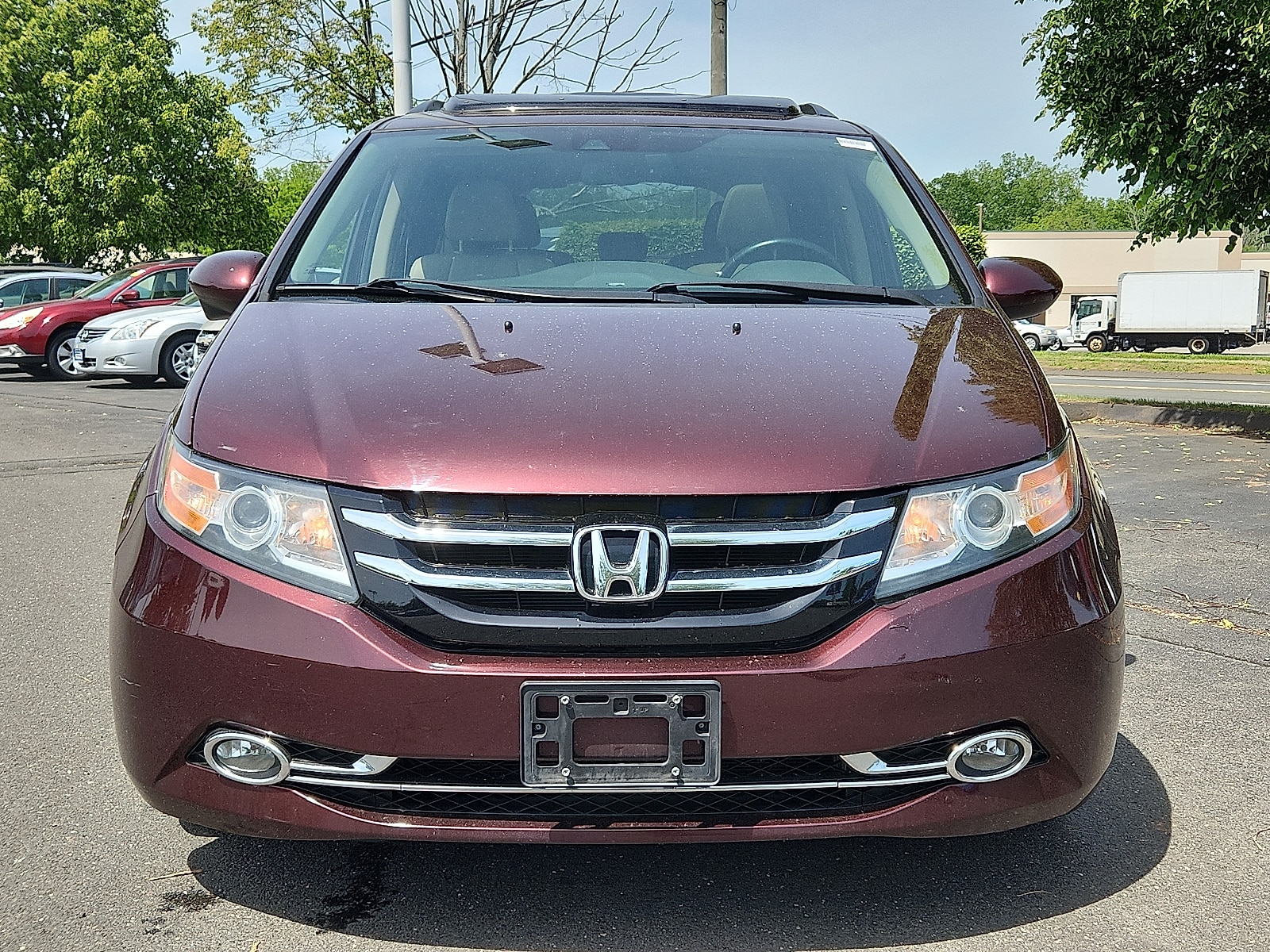 Used 2014 Honda Odyssey EX-L with VIN 5FNRL5H63EB086207 for sale in Berlin, CT
