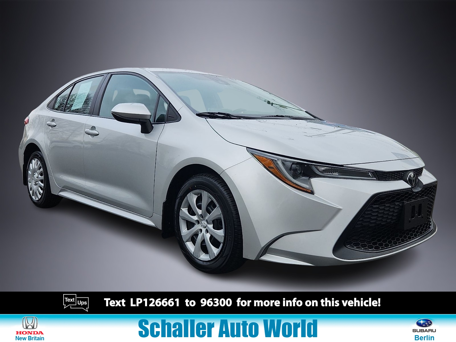 2020 Toyota Corolla LE