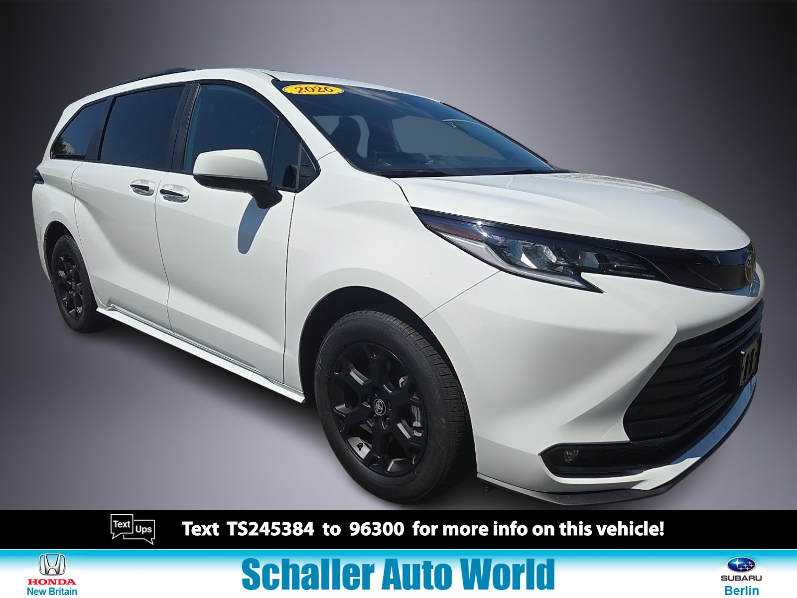 2026 Toyota Sienna