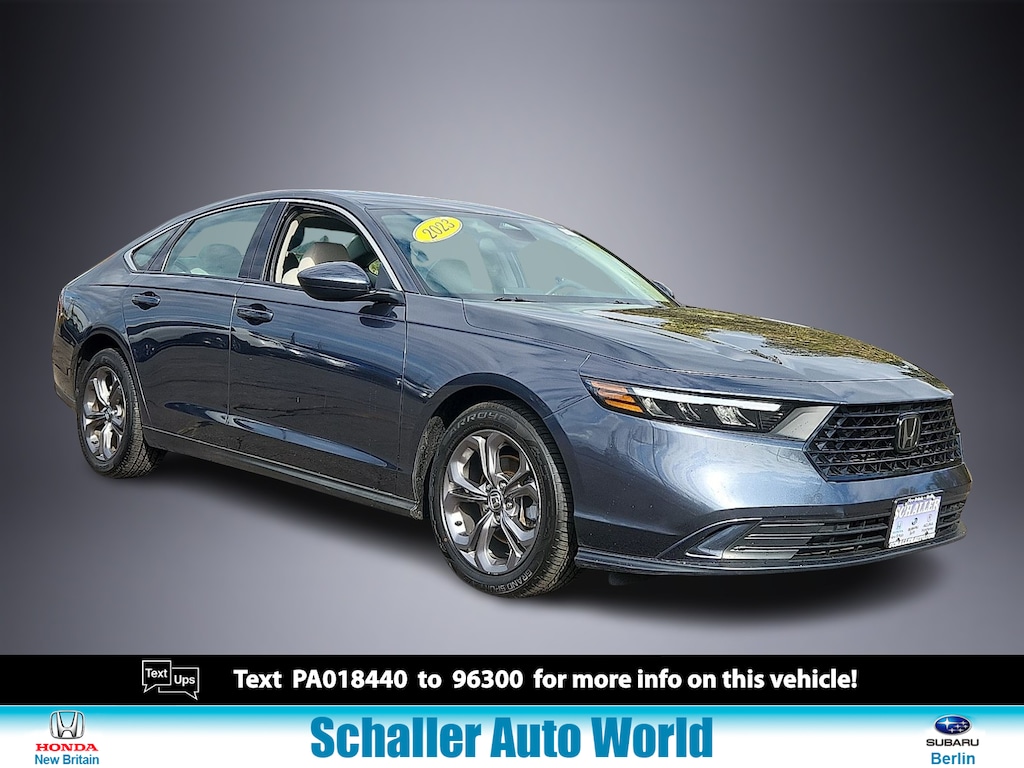 Used 2023 Honda Accord EX w/BSI Sedan
