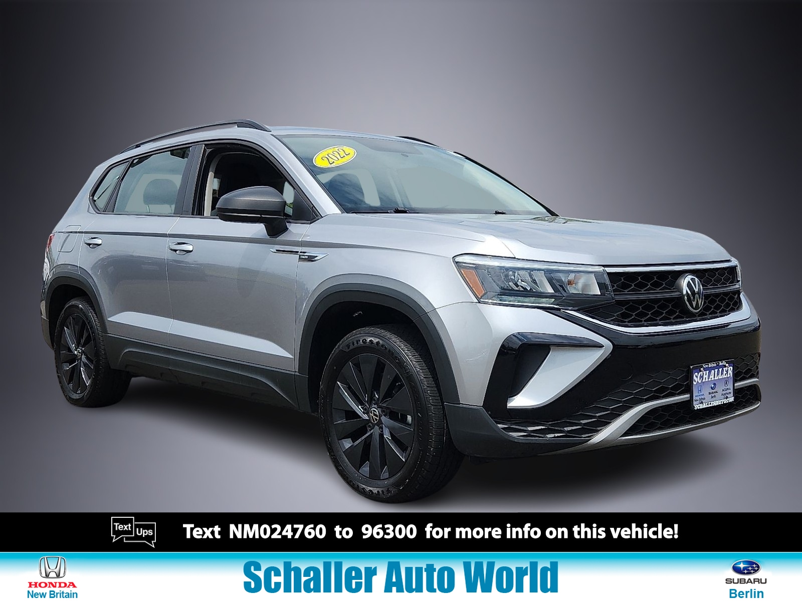 2022 Volkswagen Taos 1.5T S 4MOTION