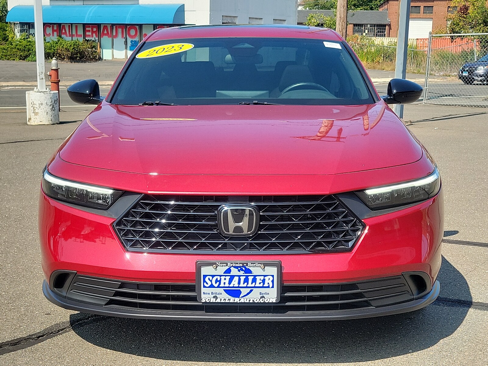 Certified 2023 Honda Accord Hybrid Sport with VIN 1HGCY2F5XPA012117 for sale in Berlin, CT