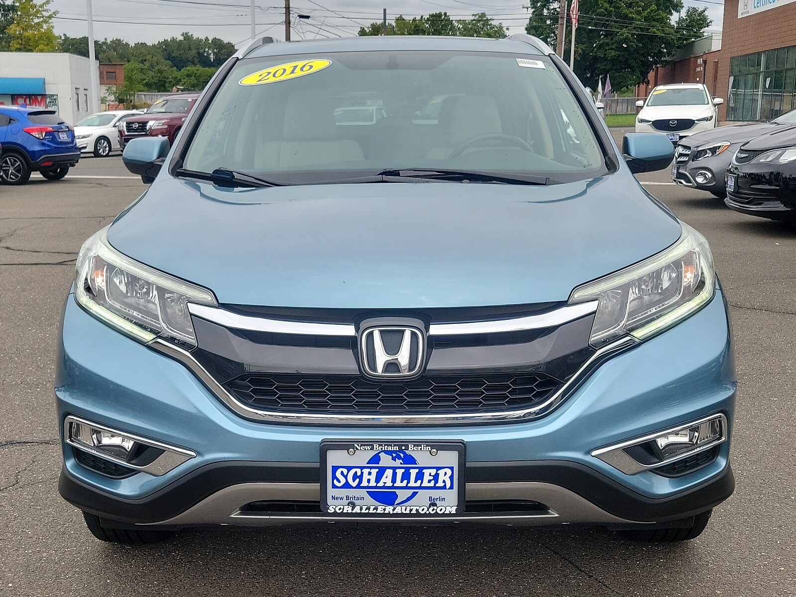 Used 2016 Honda CR-V EX-L with VIN 2HKRM4H7XGH697579 for sale in Berlin, CT