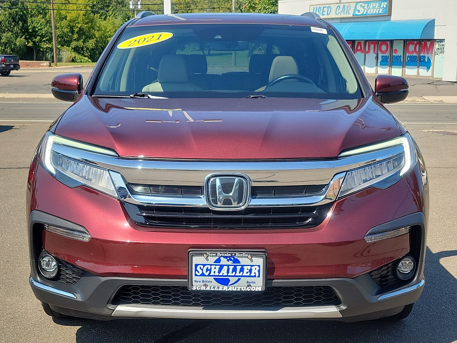 Used 2021 Honda Pilot Touring with VIN 5FNYF6H90MB034969 for sale in Berlin, CT