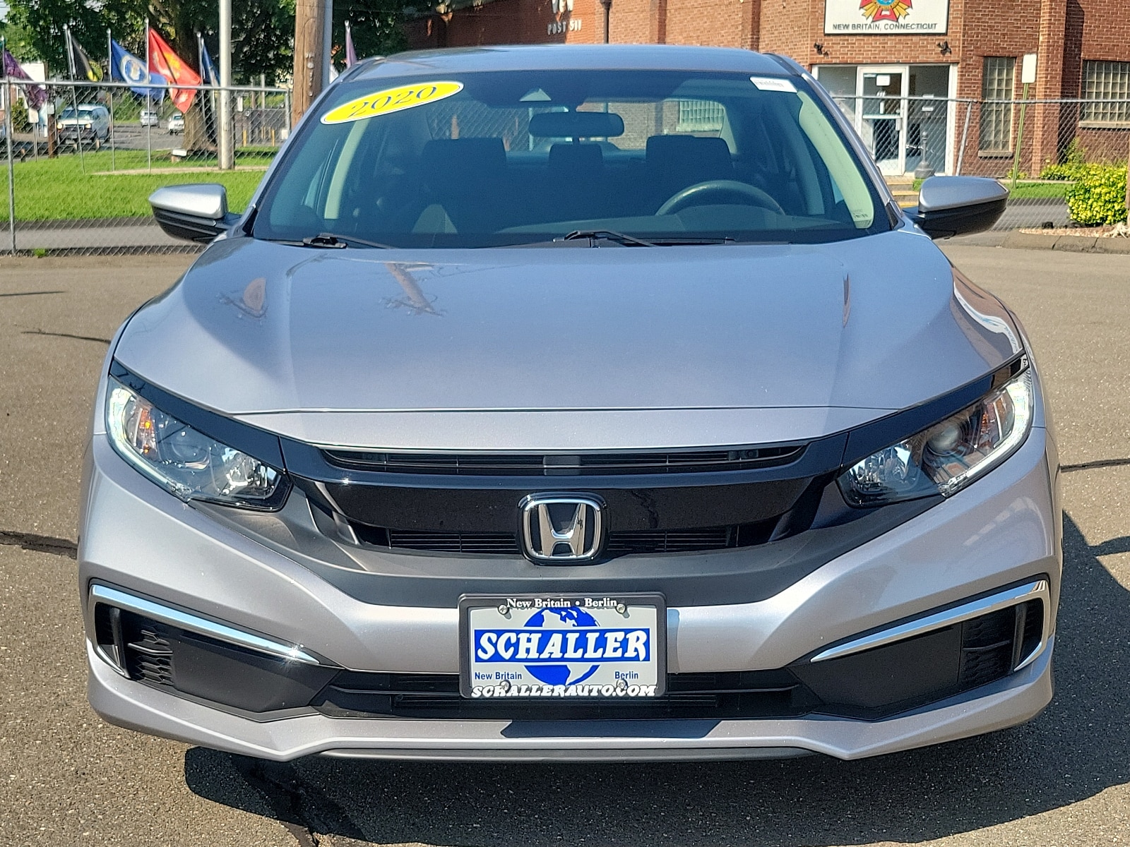 Used 2020 Honda Civic LX with VIN 2HGFC2F65LH585135 for sale in Berlin, CT