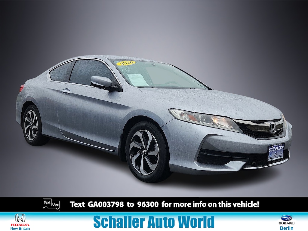 Used 2016 Honda Accord LX-S Coupe
