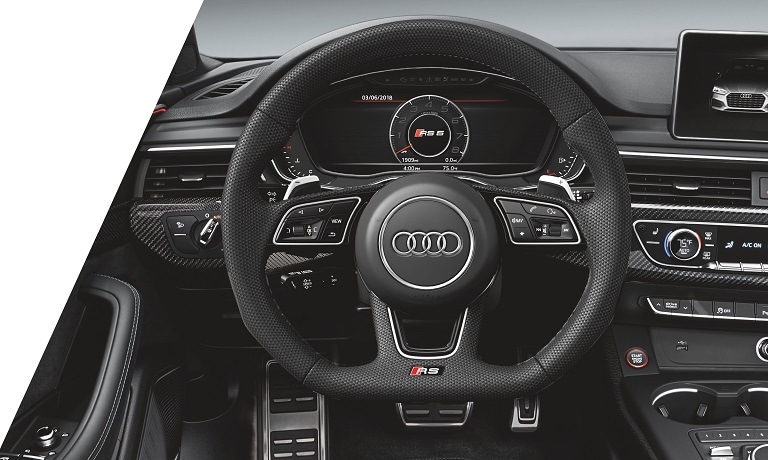 2020 Audi RS 5 infotainment system apps