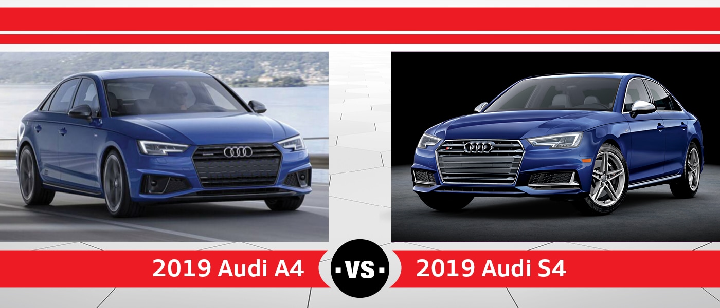 2019 Audi A4 vs S4 near Barrington, IL Audi Hoffman Estates