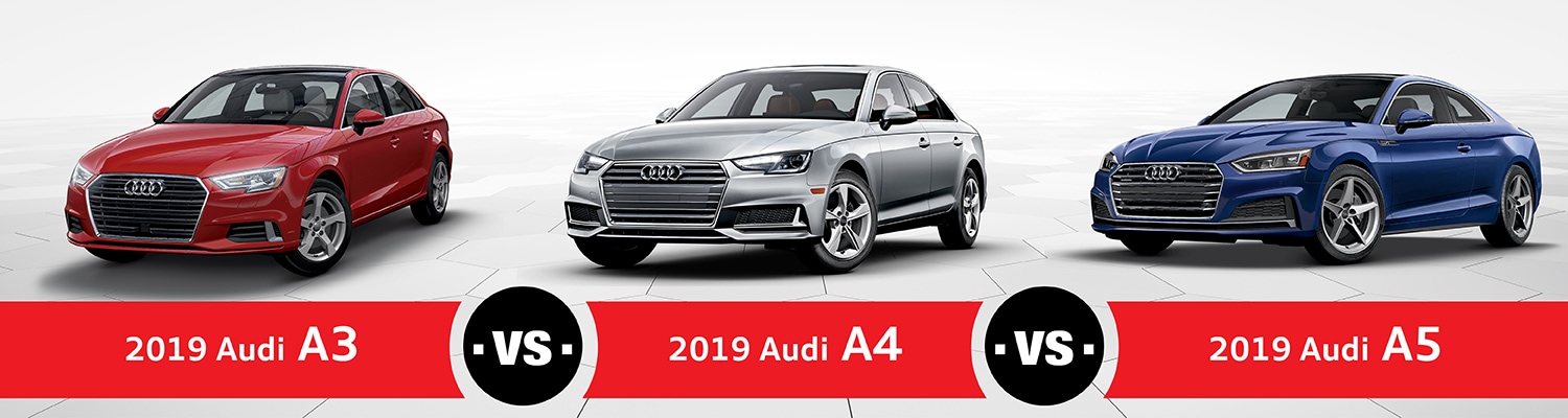 Audi a3 vs a4 vs a5 near schaumburg il 2020 2019 2018 audi 