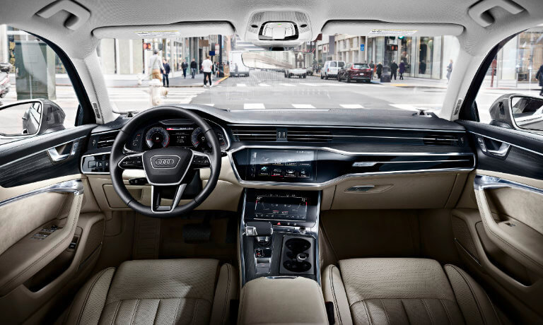 2021 Audi A6 interior front