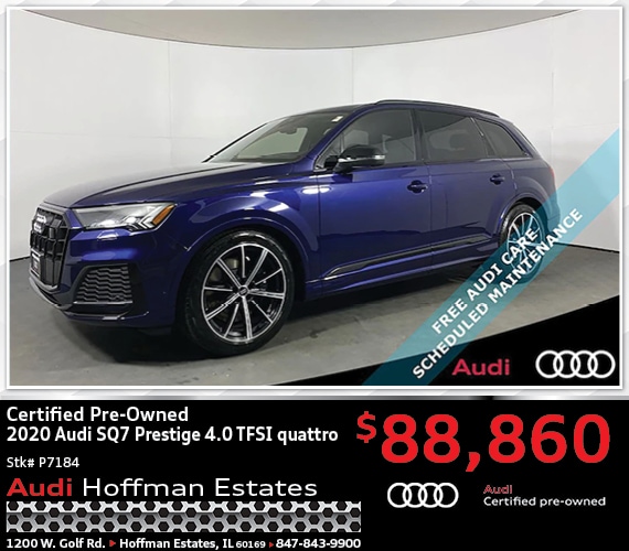 Certified Pre-Owned 2020 Audi SQ7 Special Offer | Audi Hoffman Estates