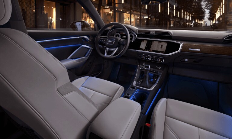 2021 Audi Q3 interior seating