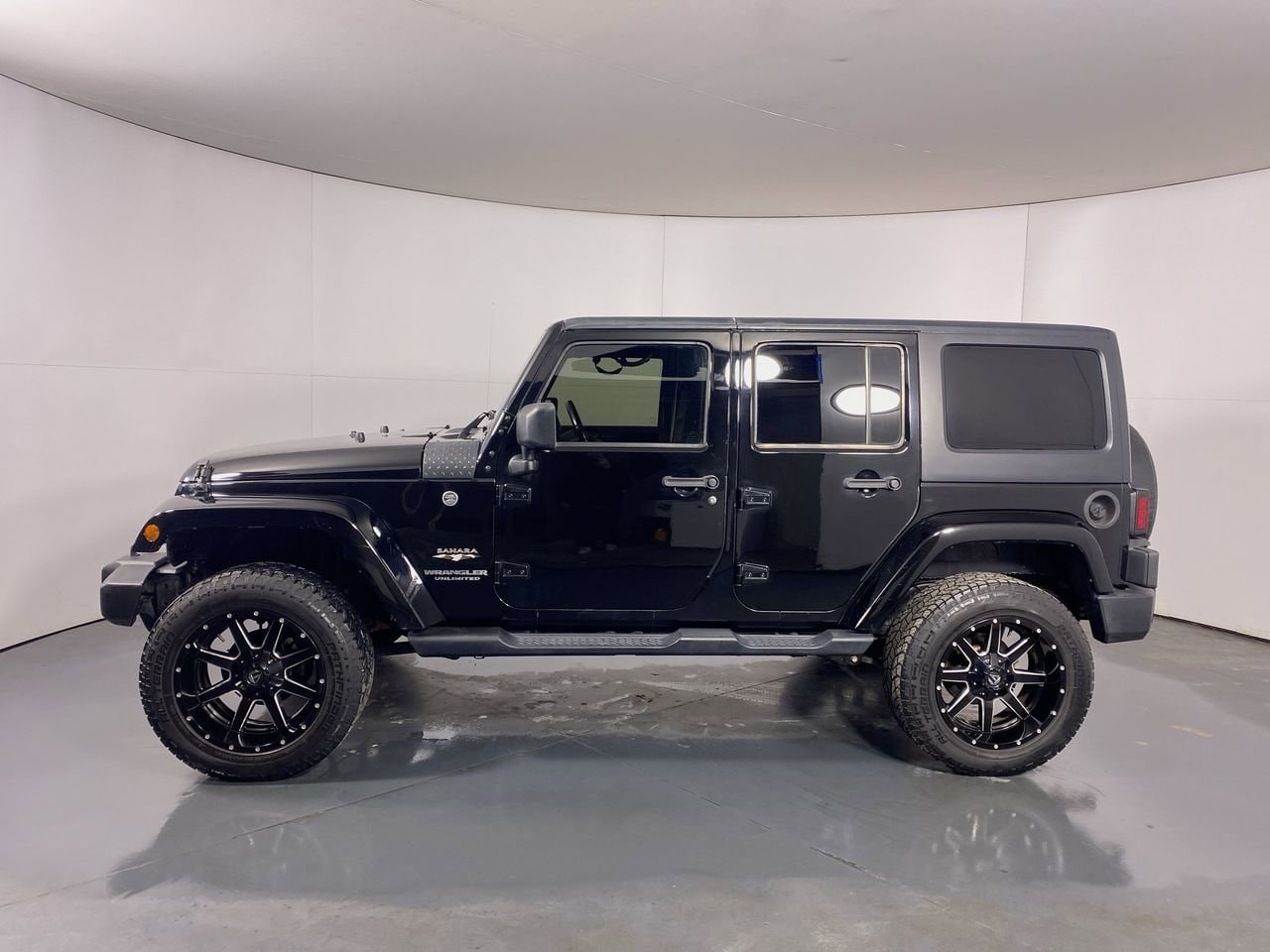Used 2017 Jeep Wrangler Unlimited Sahara with VIN 1C4HJWEG1HL681451 for sale in Hoffman Estates, IL