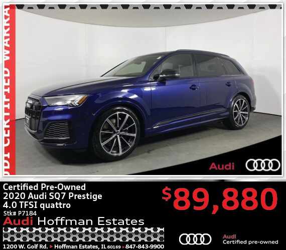 Certified Pre-Owned 2020 Audi SQ7 Special Offer | Audi Hoffman Estates