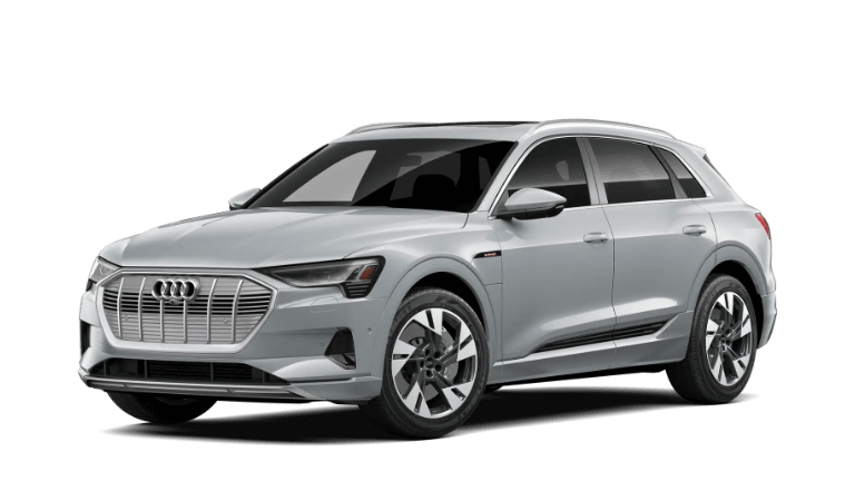 2023 Audi e-tron Premium Plus exterior - Florett Silver