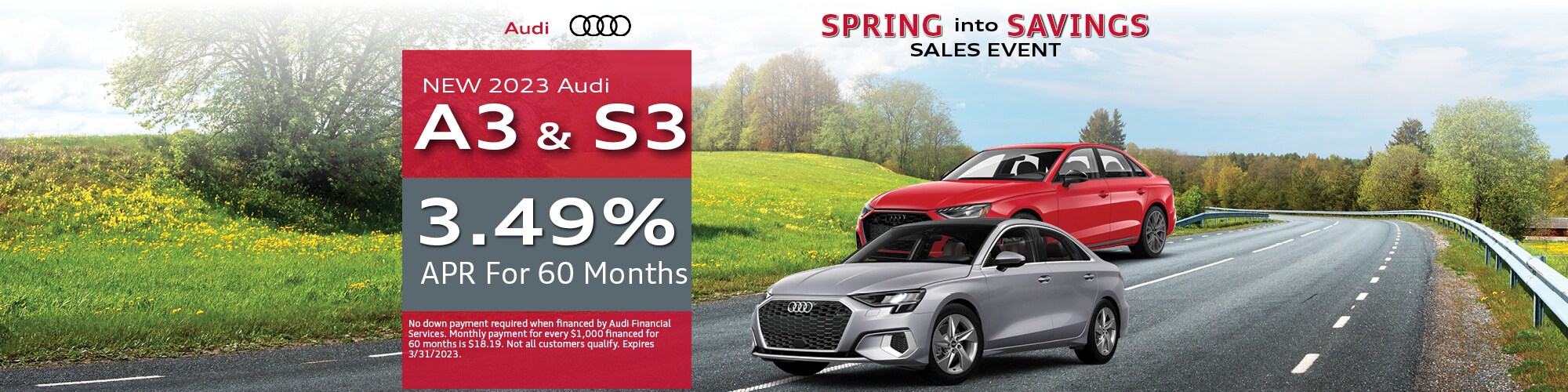2023 Audi A3 and S3 Special Offer | Audi Hoffman Estates, IL