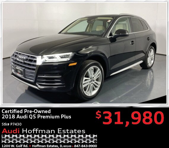 Certified Pre-Owned 2018 Audi Q5 Special Offer | Audi Hoffman Estates
