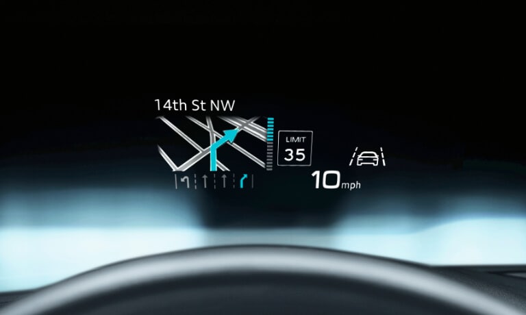 2023 Audi A4 interior HUD