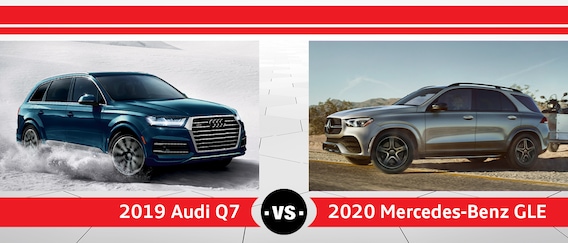 2020 Mercedes Benz Gle Vs 2019 Audi Q7 Near Schaumburg Il