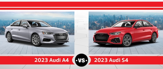 2023 Audi A4 vs S4  Specs, Design, Features, Performance