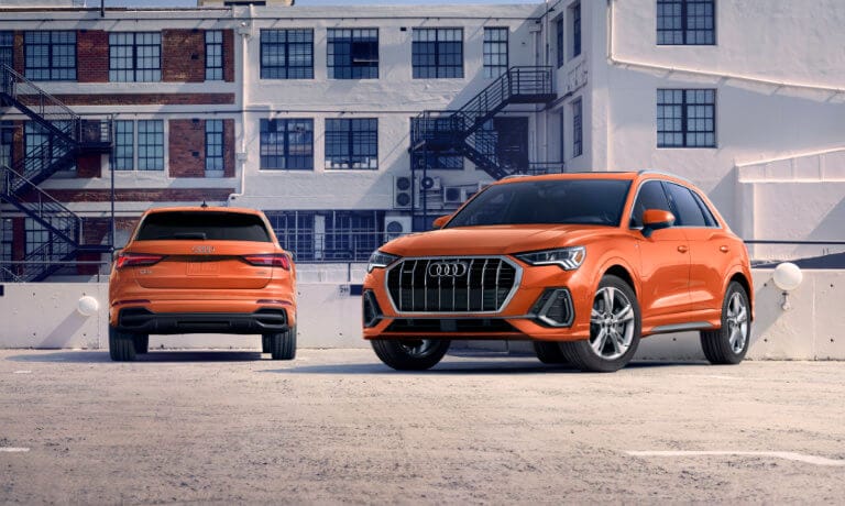 2021 Audi Q3 exterior 2 front to back