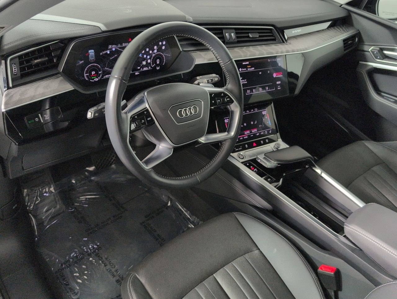 Certified 2021 Audi e-tron Premium Plus with VIN WA1LAAGE5MB026728 for sale in Hoffman Estates, IL