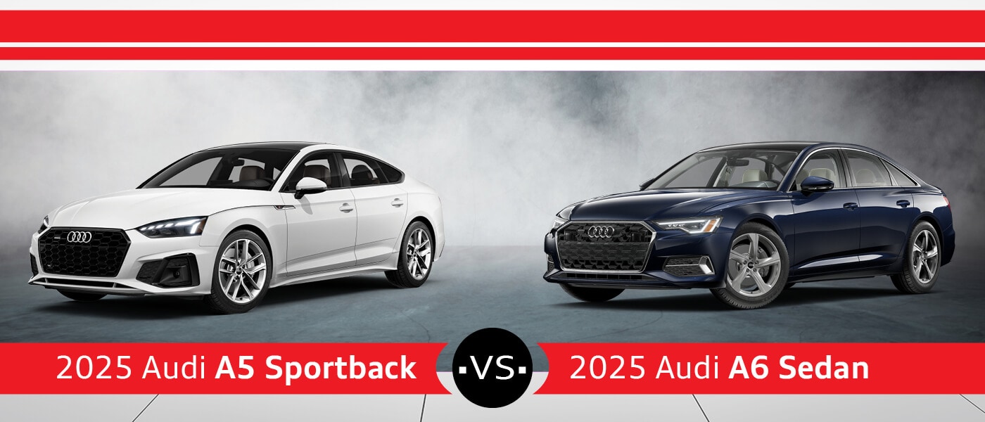 2025 Audi A5 Sportback vs. A6 Sedan | Audi Hoffman Estates