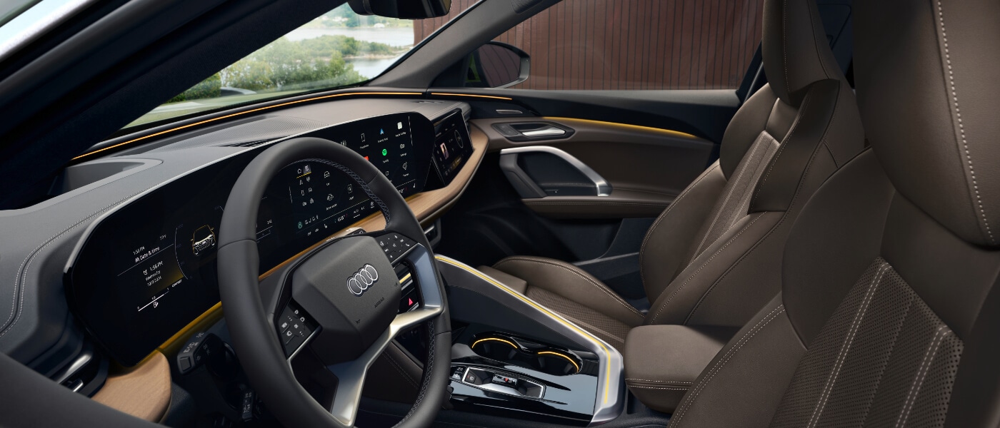 2025 Audi Q5 Sportback Interior Front Seats Side View