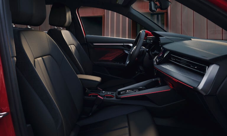 2025 Audi A3 Interior Front Seats Side View