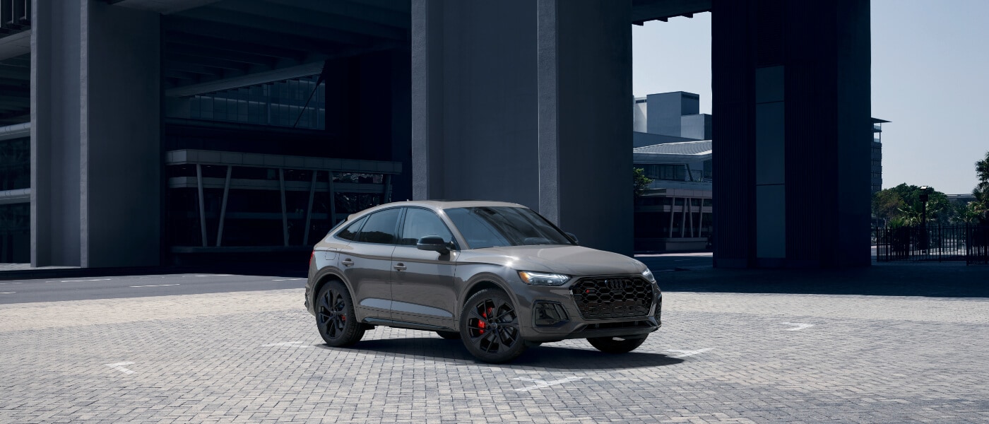 2025 Audi SQ5 Exterior Parked By Office Building
